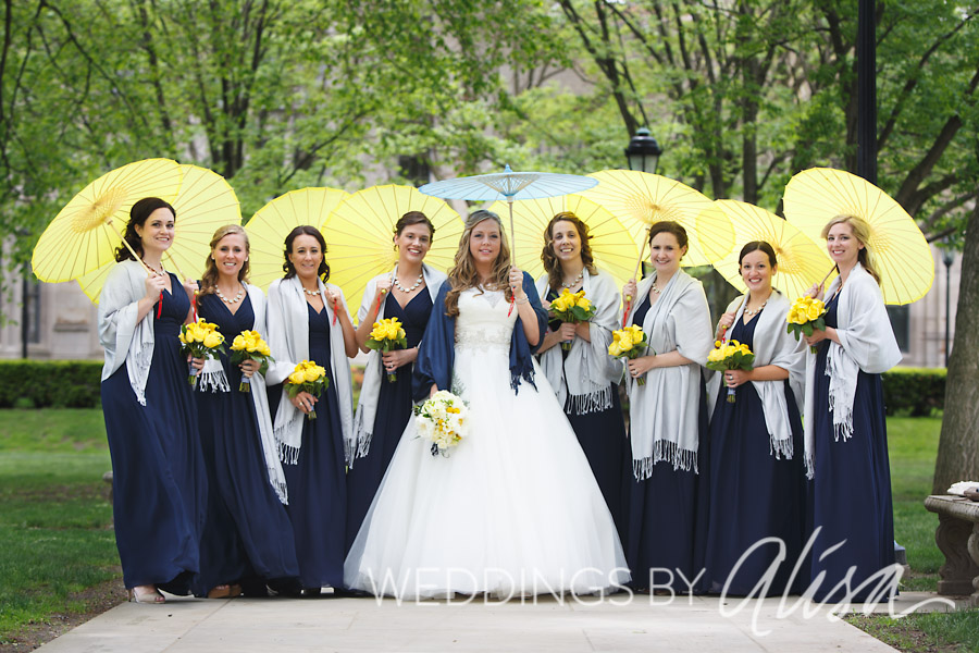WVU Pitt Wedding at Heinz Chapel